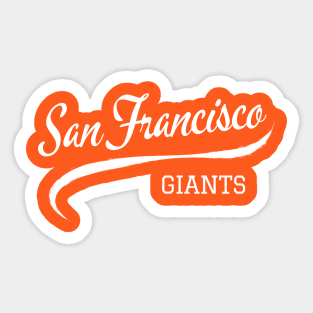 Giants Vintage Sticker